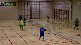 Pickleball CEPS Moncton – Nov 25 2017 ( Mixed Doubles - Gautreau Boudreau vs Weagle Uhlman)