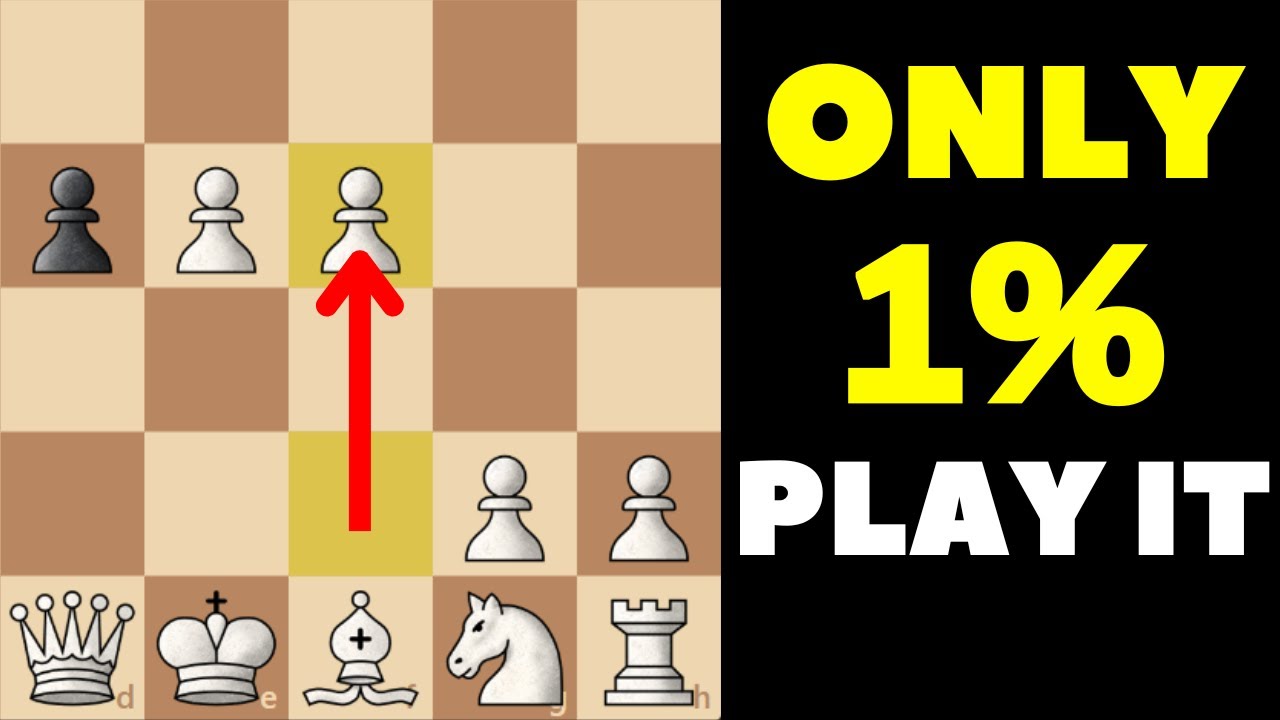 Unrated Player Creates a Monster Opening – Halasz Gambit😱