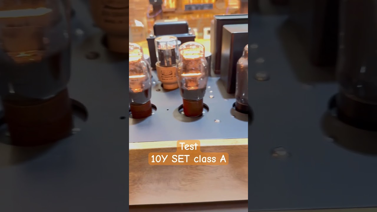 I have measured all the voltage and circuit in the 10Y single ended Class A tube amplifier, it ok !