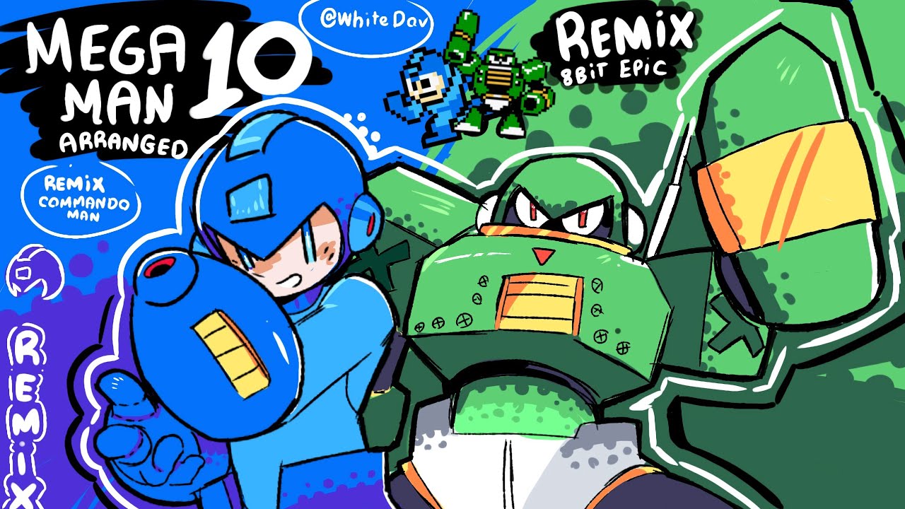 MEGA MAN 10: Commando Man Theme | Reimagined REMIX (8-BIT CHIPTUNE ...