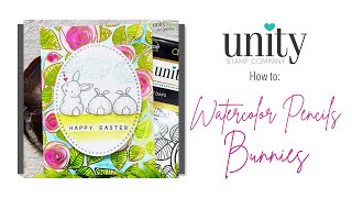 Unity Quick Tip: Watercolor Pencils Bunnies for Easter