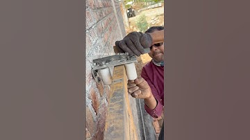 How to install sliding with folding Gate #slidinggate #foldinggate #gatedesgin