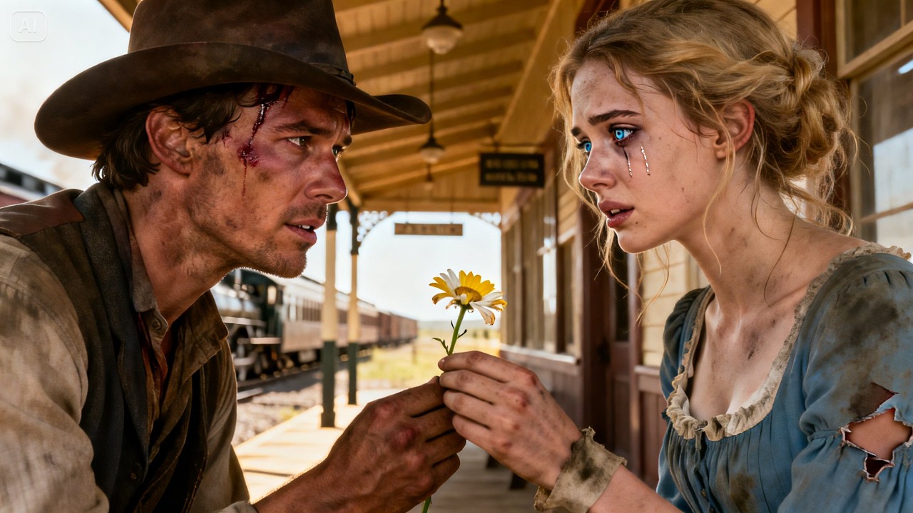 Mail-Order Bride Waited 4 Days Alone—The Cowboy Whispered, 