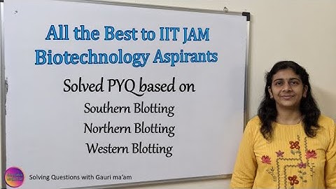IIT JAM Biotechnology | Solved PYQ | Solving Questions with Gauri ma’am