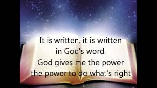 Sonrise VBC 2012- It Is Written with lyrics