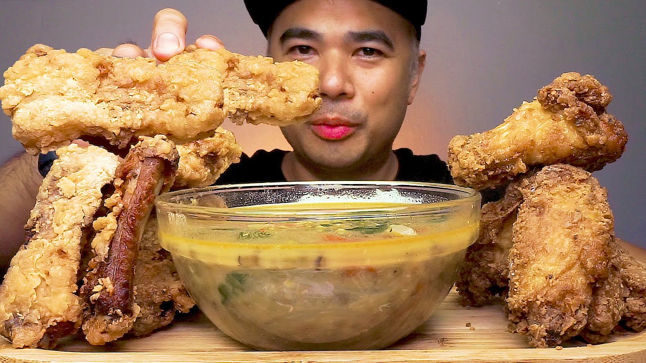 CRISPY PORK RIBS | CRISPY CHICKEN WINGS | GINISANG MUNGGO | ALFIE EATS ...