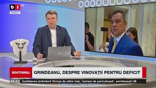DOCTORUL. GRINDEANU, DESPRE VINOVAȚII PENTRU DEFICIT / GOLĂNIA LUI NEAMȚU DE LA AUR_B1TV_23 iun.2025