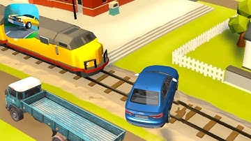 Reckless Getaway 2 - All Levels Gameplay (Stage 8) iOS / Android Part Train Crash