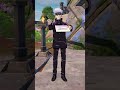 五条悟が旗の下で待っていたら #shorts