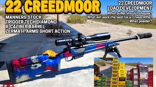 22 Creedmoor Load Development. What bullet powder combos do you want to see?