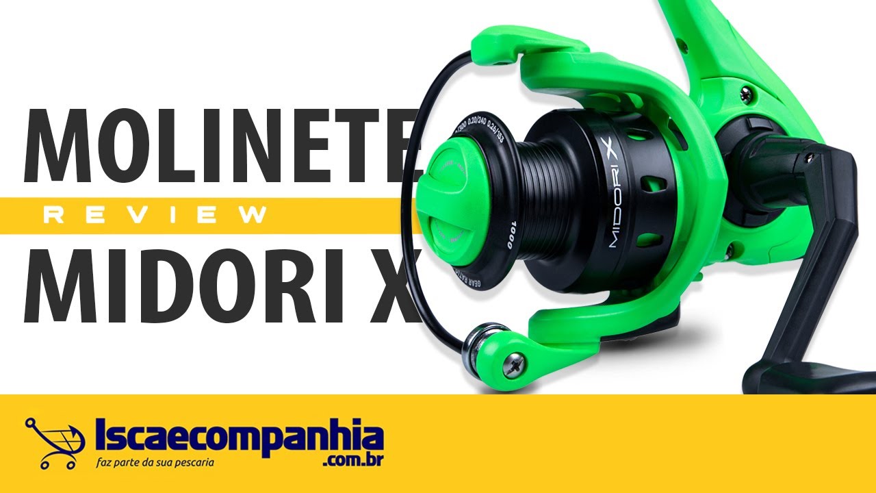 Molinete Daisen Midori X - Leveza e Potência na Pesca