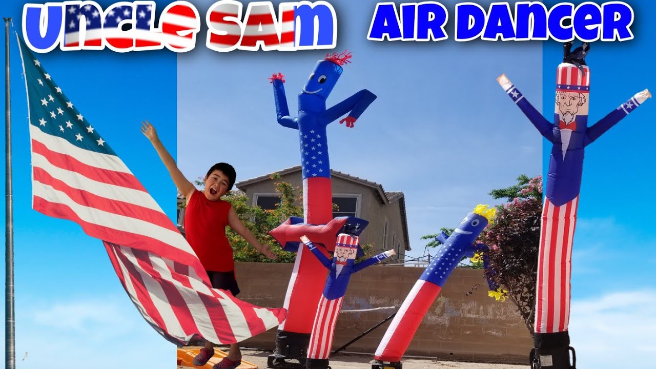 Uncle Sam Air Dancer And Our Memorial Day Tribute!