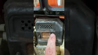A muffler mod for ms170