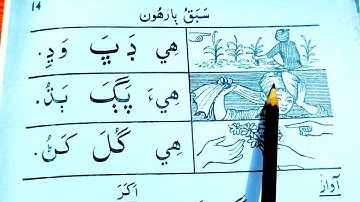 Lesson No.12 | Sindhi Language Learning