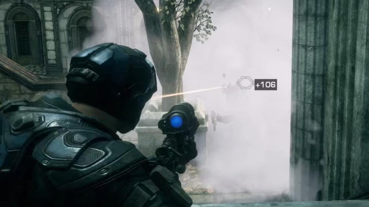 Gears of war Reloaded) clips to watch before you rob a bank