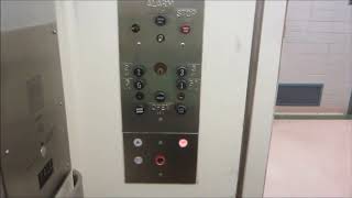 Original 1950's Otis & Modernized 2010's EMR Traction Elevator at Parlin Hall.