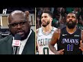 Shaq  nba tv crew reaction to celtics vs mavericks game 1 highlights