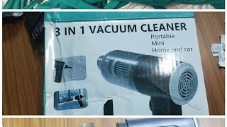 unboxing  3 in  1 vacuum cleaner mini 👍👍👍
