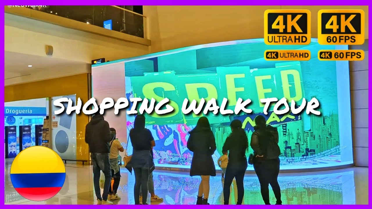 Multiplaza Bogotá Colombia 4K UHD 2023 WALK Tour / Original Sound 🇨🇴