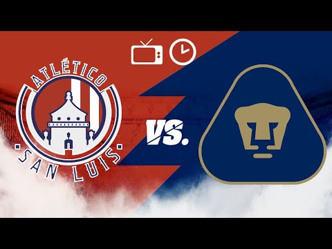 Atlético San Luis vs Pumas En vivo Liga Mx Jornada 9 - YouTube
