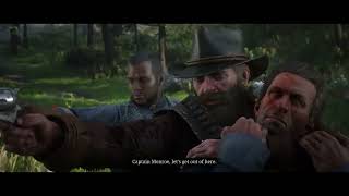 Arthur saves Captain Monroe from being Court Martialed.. (Red Dead Redemption 2)