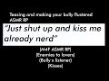 Making your bully flustered and he asks for kisses (M4F ASMR RP)(Enemies to lovers)(Kisses)
