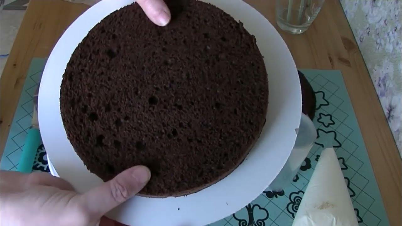Собираем вместе торт Шоколад с Вишней ОЧЕНЬ Вкусная Начинка!!! - YouTube