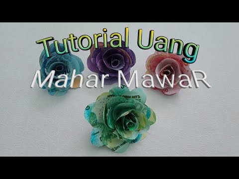 Cara Membuat Bunga Backdrop Dahlia dari Kertas Manila - YouTube