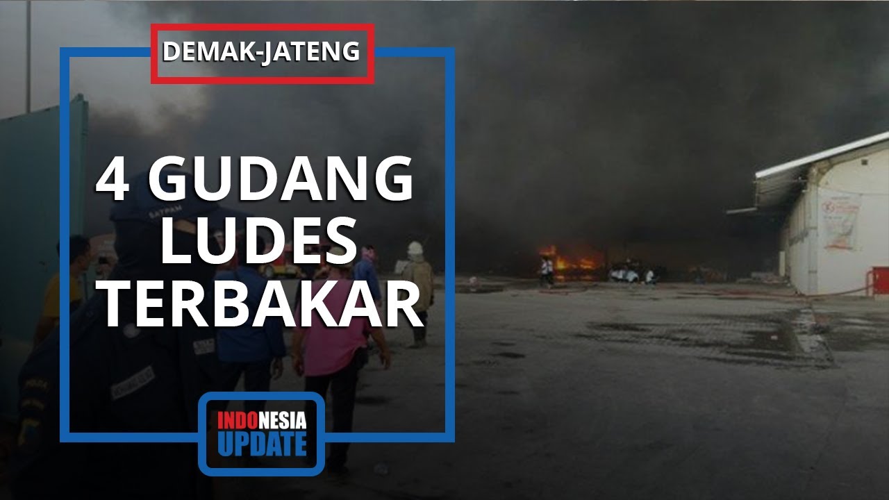 Detik-detik Kebakaran Gudang Polytron, Pegawai Berhamburan hingga Asap Hitam karena Ledakan Keras