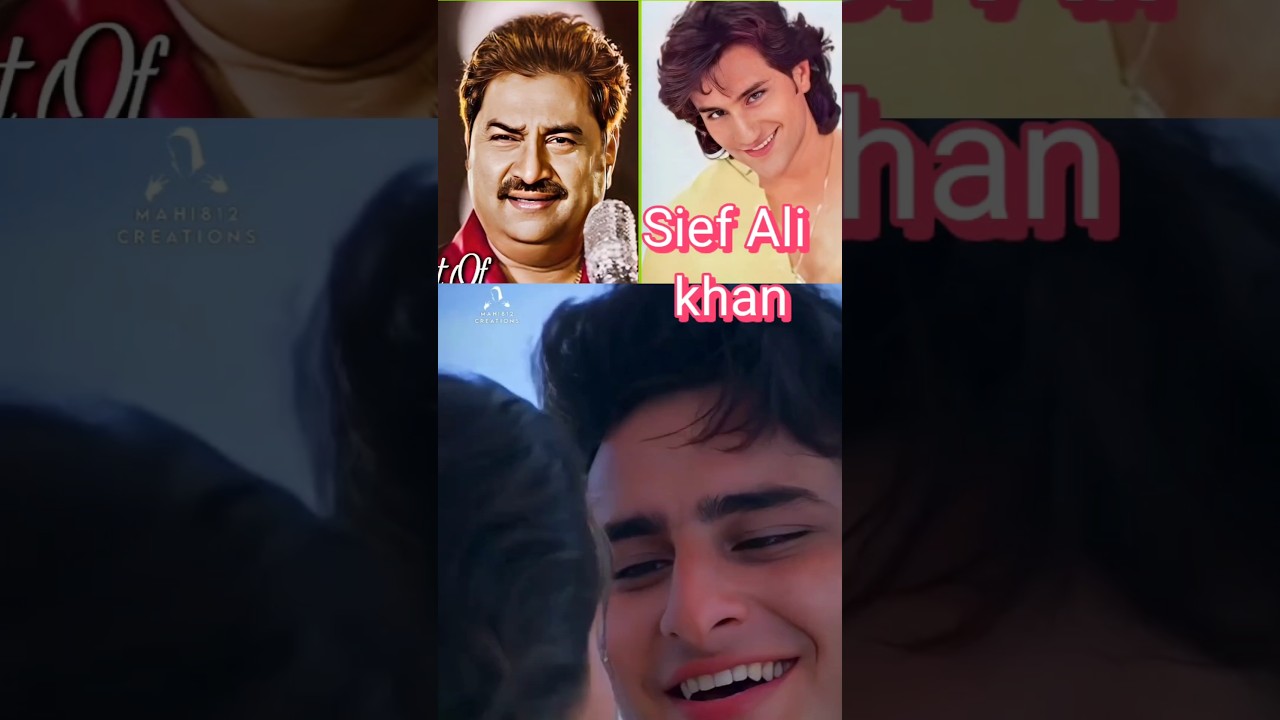 Kumar Sanu best song 💞 Saif Ali Khan song 💞 Shahrukh Khan song 💞#bollywood #bestsonges