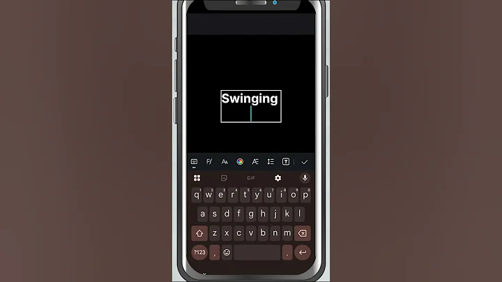 How to add Swinging Text Animation VN Video Editor - Lesson 62 VN Video Editor Tutorial