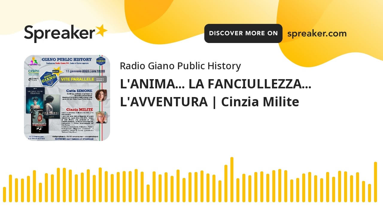 L’ANIMA… LA FANCIULLEZZA… L’AVVENTURA | Cinzia Milite