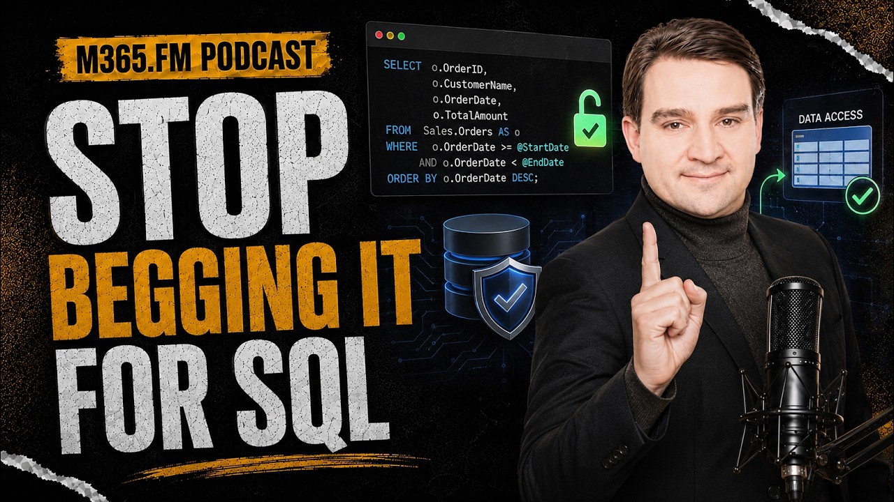 How T‑SQL Saves You From Begging IT: Safe SELECT Queries, SQL vs T‑SQL & Beating Blank...