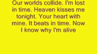 Video thumbnail of "BarlowGirl- Our Worlds Collide Lyrics"