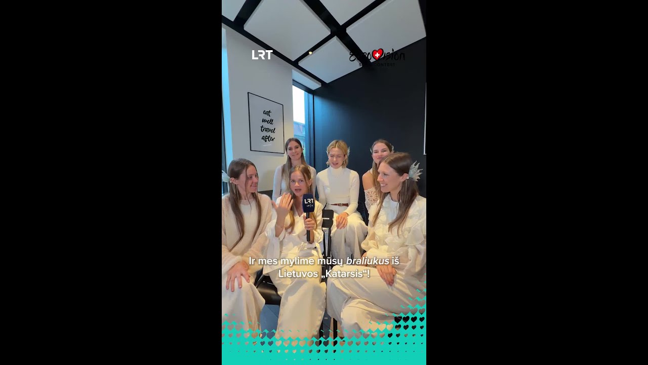 Latvijos atstovės: mylime mūsų „braliukus“ iš Lietuvos