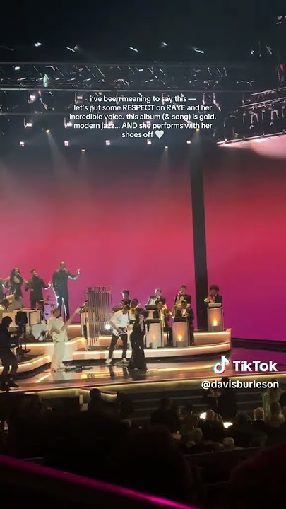 raye performing in the 67th grammy #raye #grammys #grammys2025