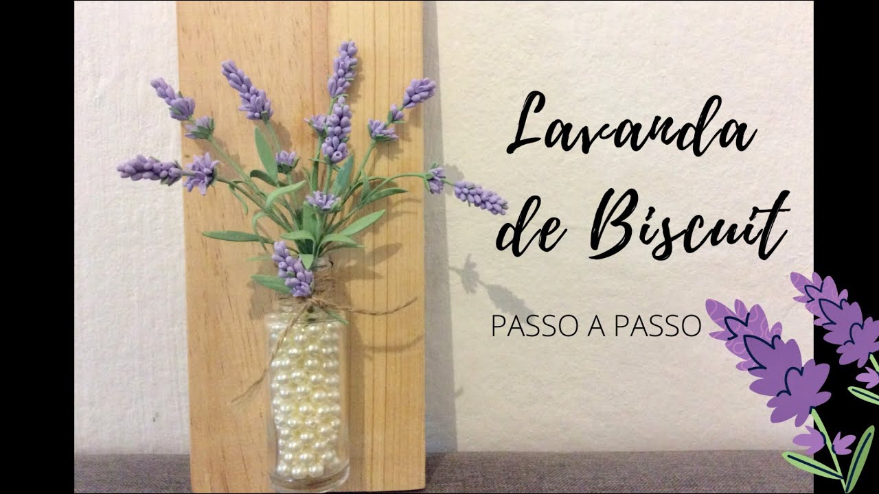 Lavanda de Biscuit - Passo a Passo