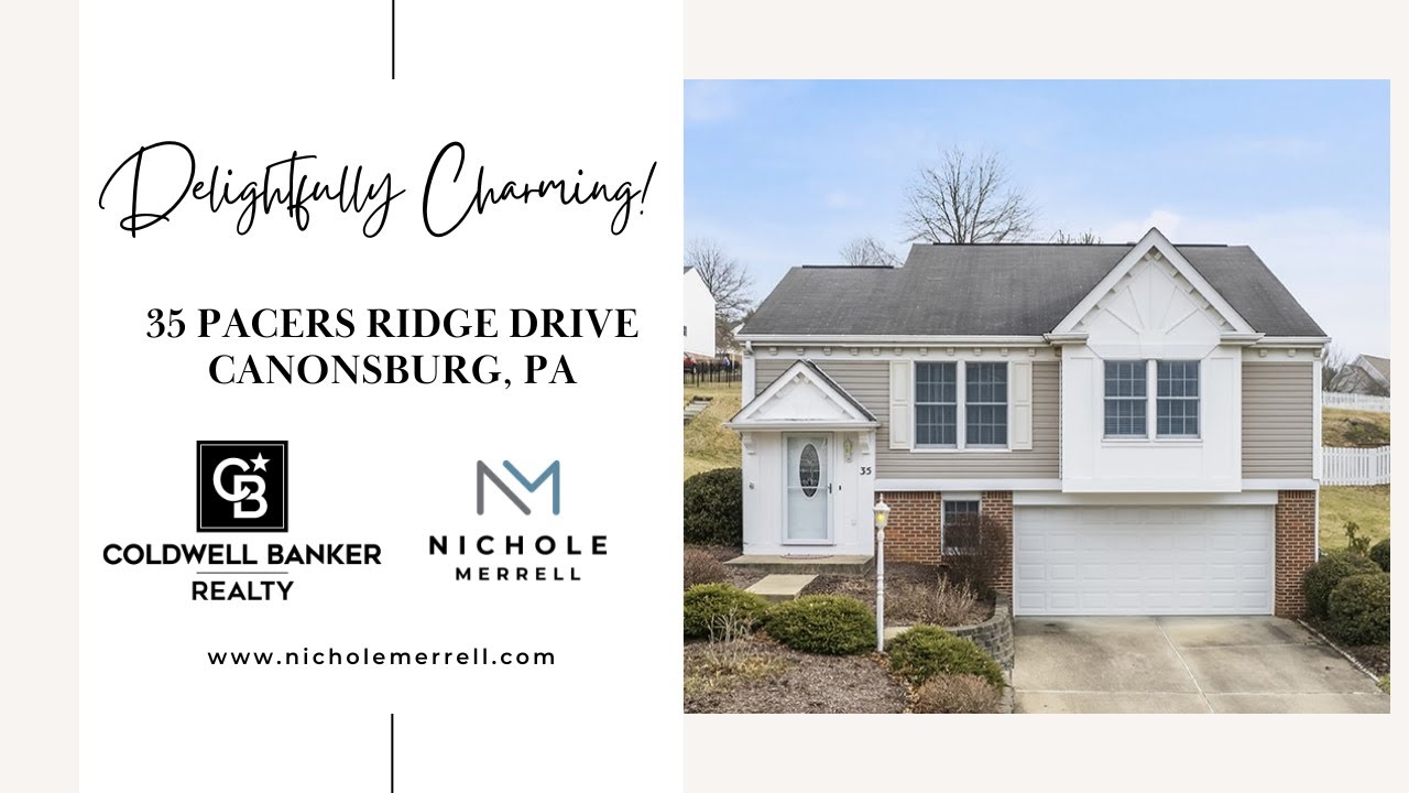 35 Pacers Ridge Drive Canonsburg - YouTube