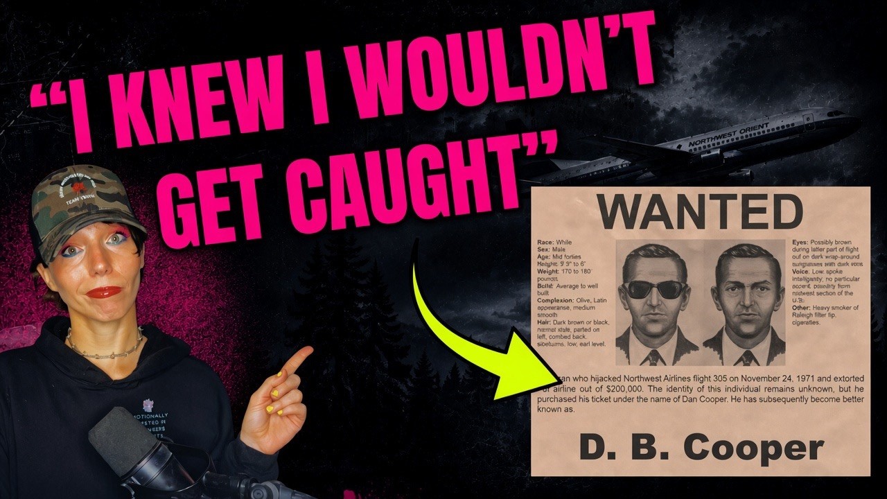 D.B. Cooper Hijacked a Plane… Then Disappeared With $200, 000!