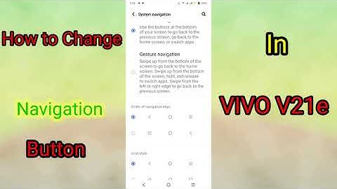 How To Hide Navigation Buttons Vivo Smartphone | Vivo Mobile New Secret Settings