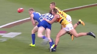 Round 7, 2017 - Jack Ziebell & Ben Brown collide