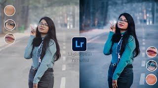 Soft blue Tone Lightroom Photo Editing || Lightroom Photo Editing Tutorial || lr present free screenshot 4