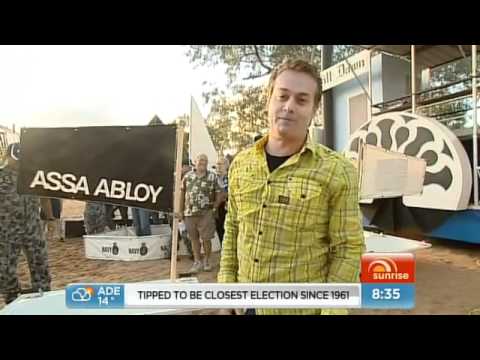 Grant Denyer - the pirate - in Alice Springs. Part...