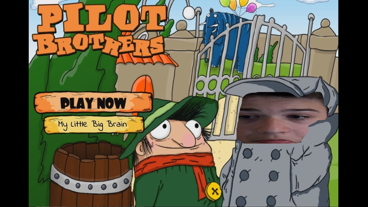 Playing russian logic game Pilot Brothers