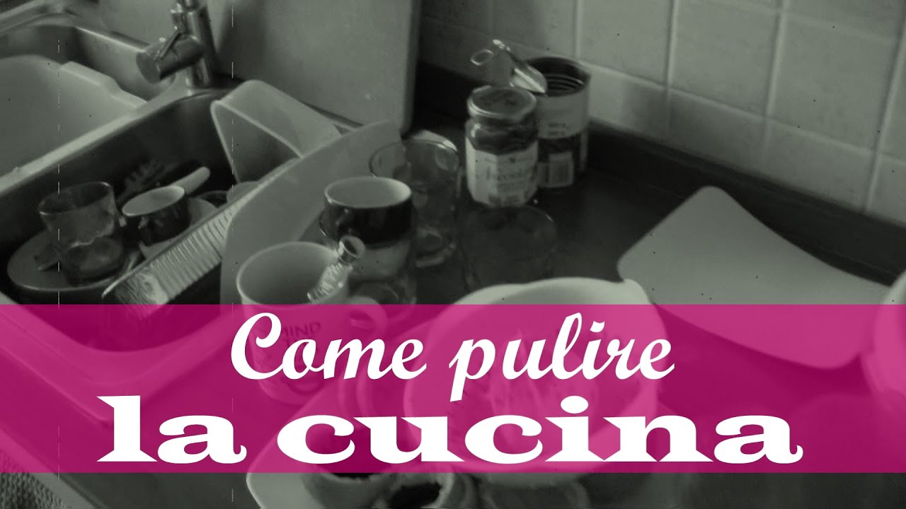 Come pulire la cucina youtube Come sgrassare bene i pensili della cucina