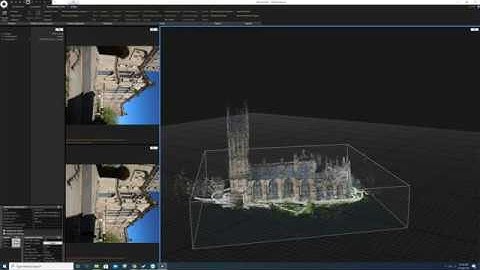 3k images aligned in reality capture - st marys warwick