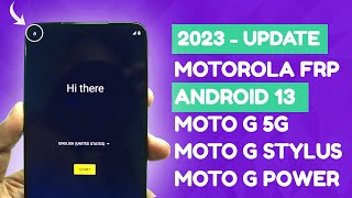 Motorola FRP BYPASS Android 13 - Moto G 5G/Moto G Stylus 5G/Moto G Power [Without Computer] 2023 NEW