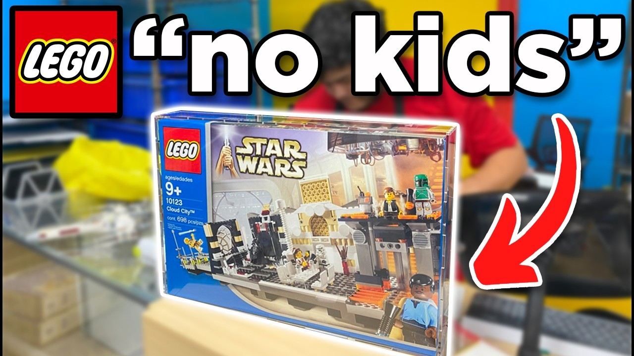 Why LEGO isn't for Kids Anymore...