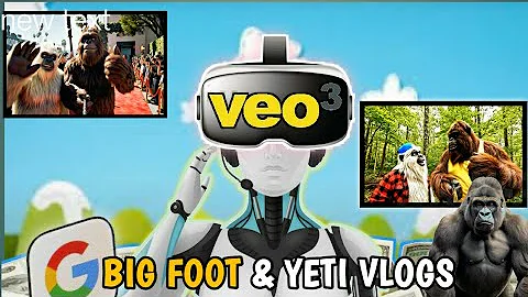 How To Make VIRAL AI VLOGS (Bigfoot + Extra Characters) with Google VEO 3! 👣✨@ThatOneBro-123