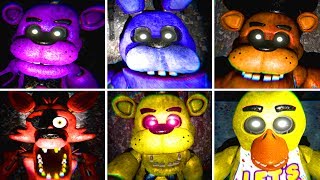 Five Nights at Freddy's 2 3D Free Roam UE4 JUMPSCARES & ENDING